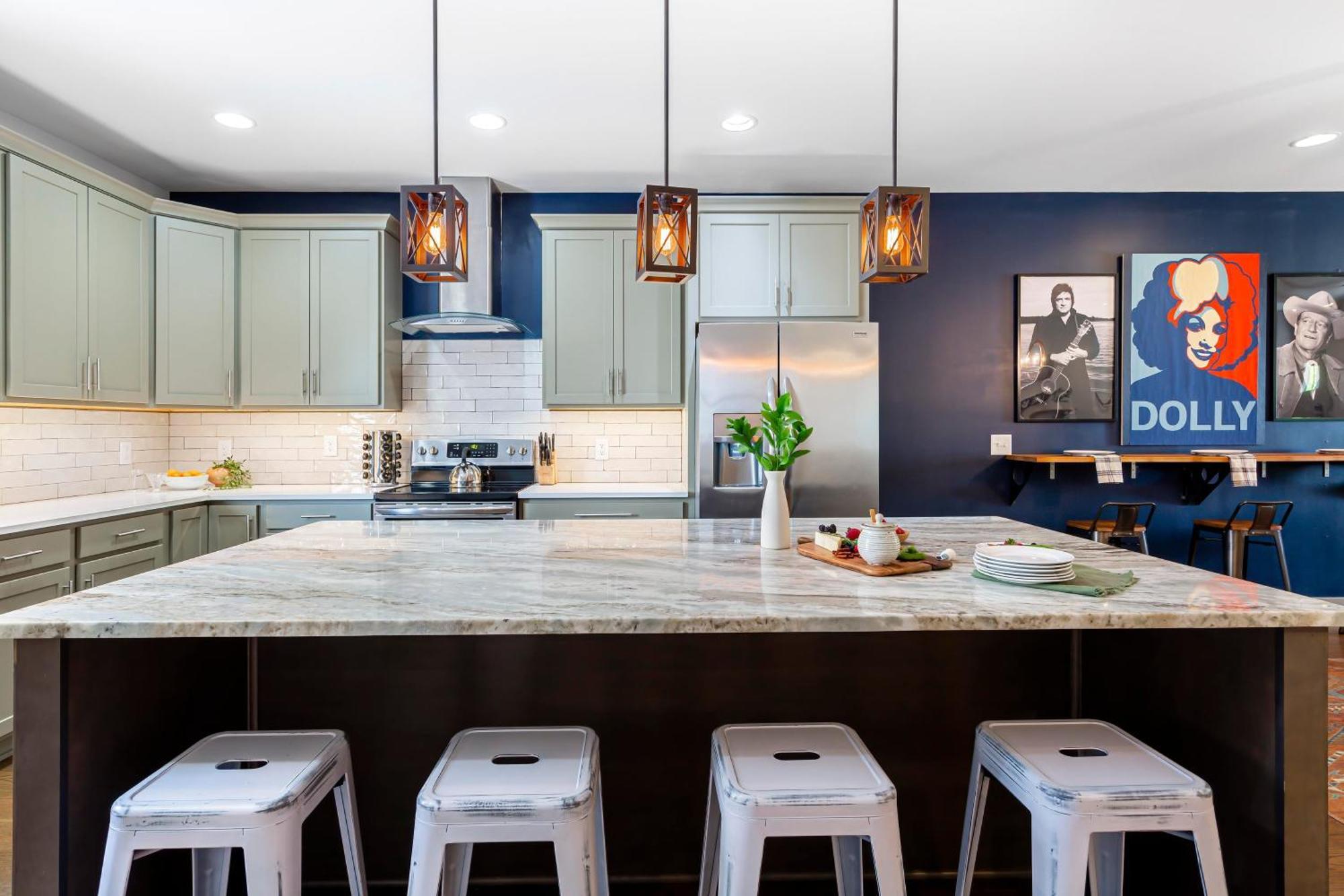Waverly By Avantstay Nashville-Inspired Townhome W Luxury Kitchen Pool Table Exteriör bild