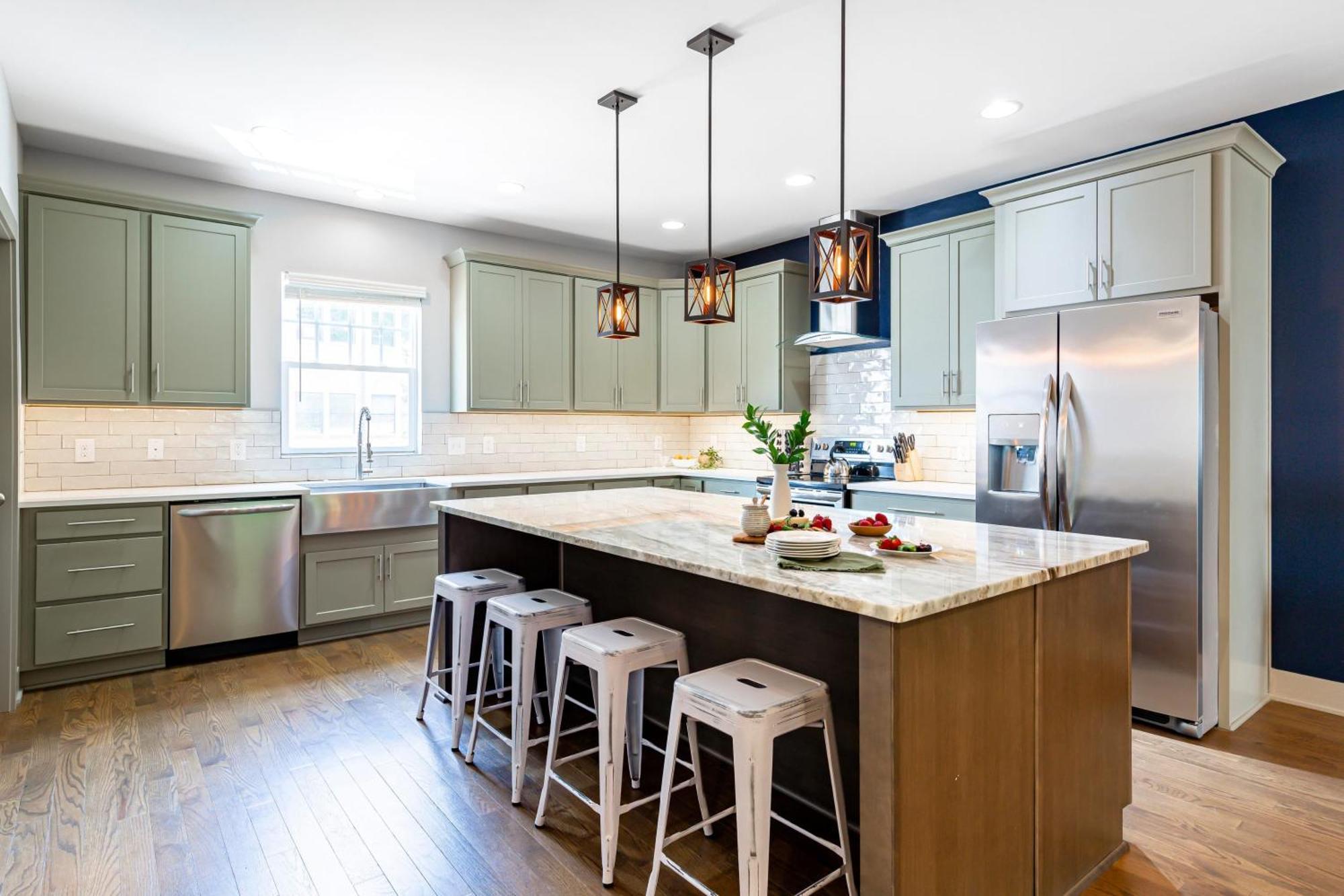 Waverly By Avantstay Nashville-Inspired Townhome W Luxury Kitchen Pool Table Exteriör bild